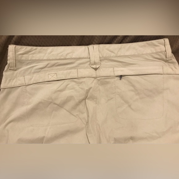 Eddie Bauer Women’s Cream Khaki Outdoor Capri-able Adventure Pants - 10 - Picture 8 of 13
